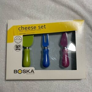 Boska Holland Cheese Set Havana Collection